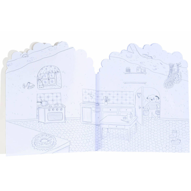 La Grande Famille Coloring Sticker Book