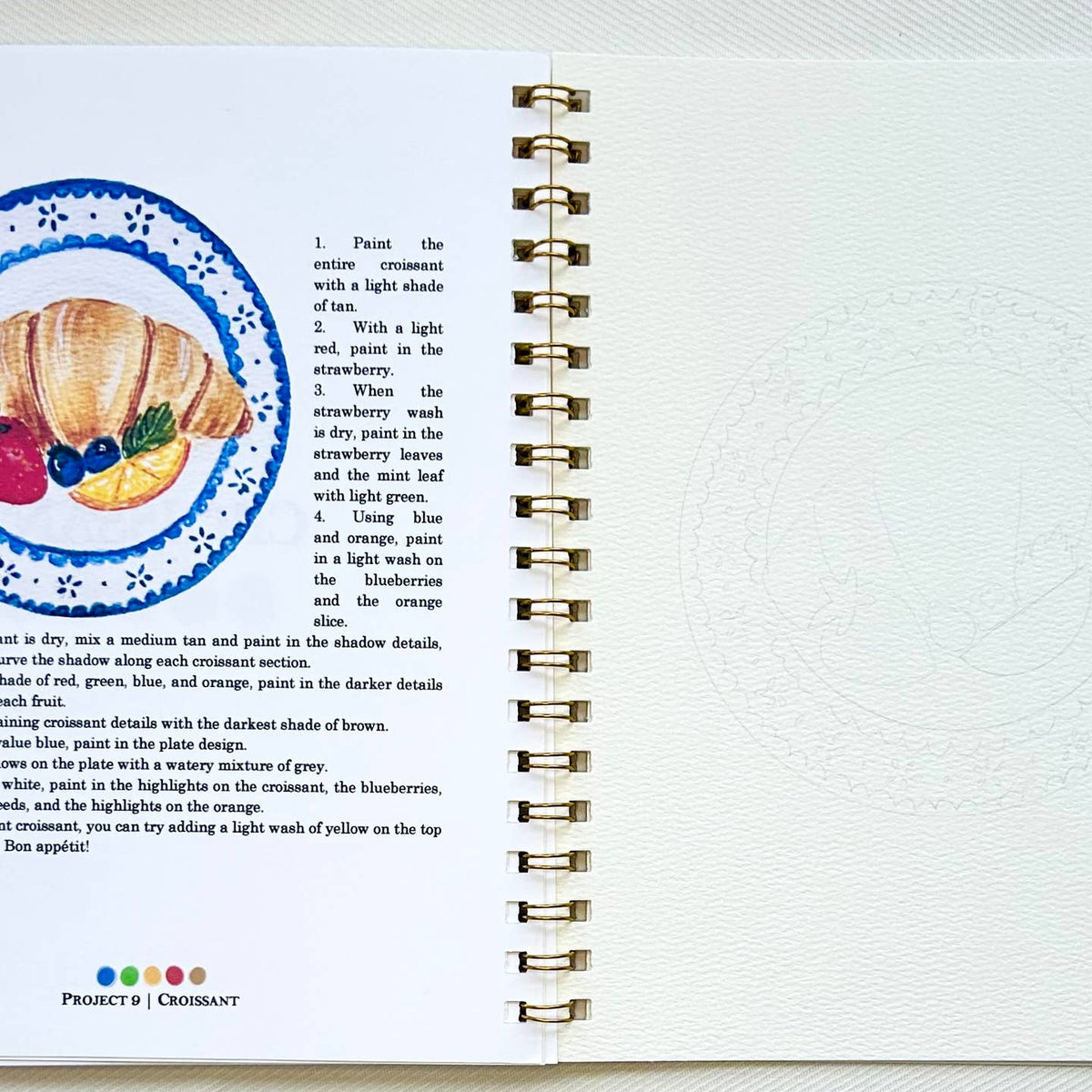 Sweet Shop Watercolor Workbook