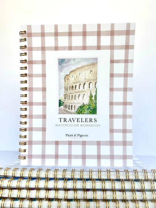 Travel Watercolor Workbook