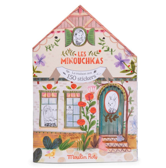 Les Minouchkas Coloring Sticker Book