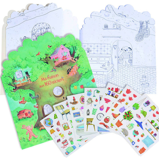 La Grande Famille Coloring Sticker Book