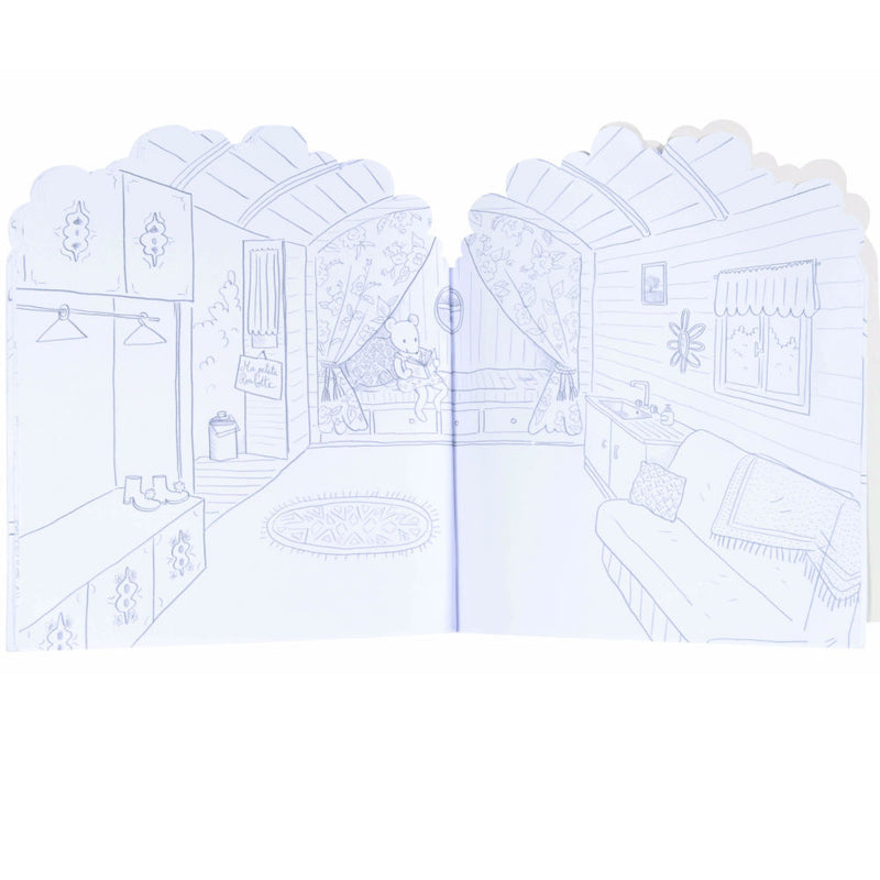 La Grande Famille Coloring Sticker Book